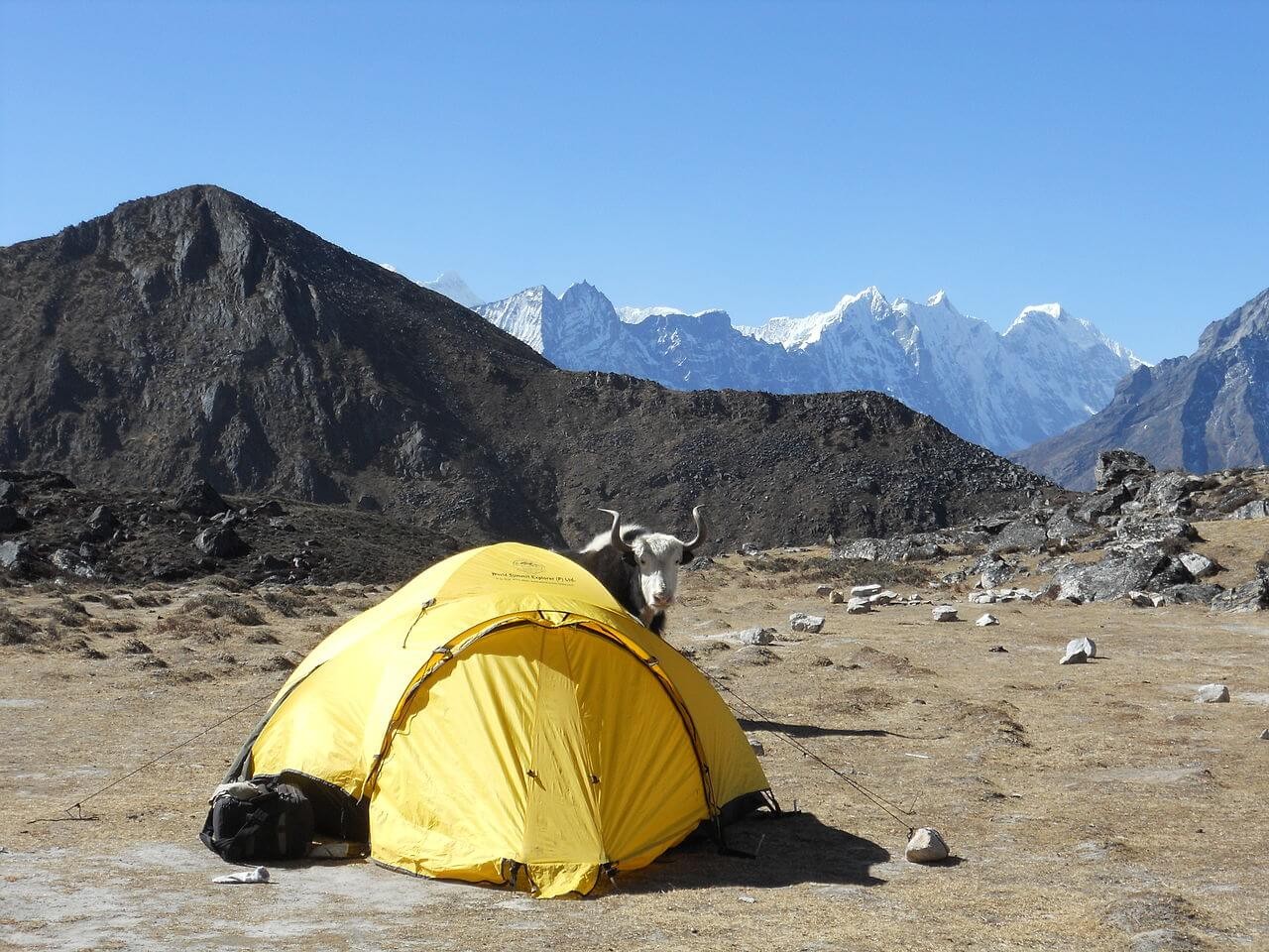 camping in nepal