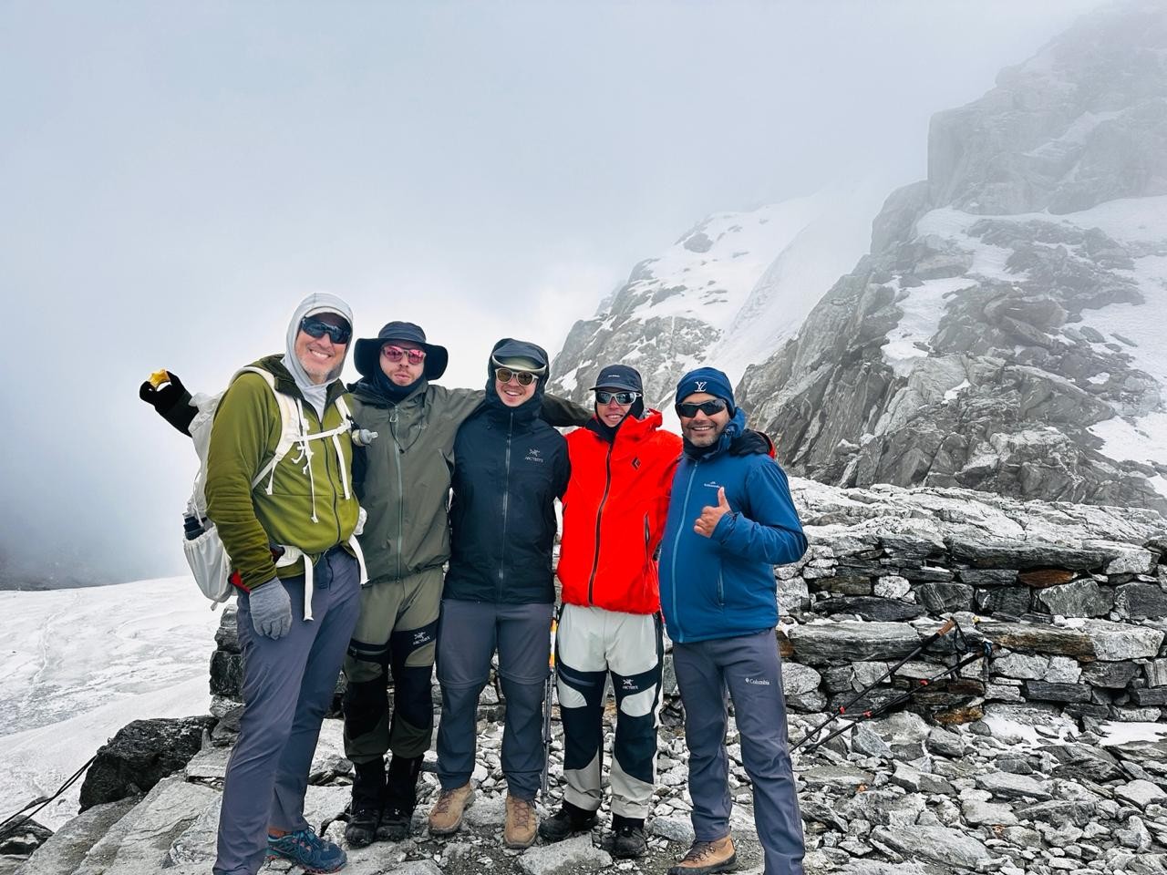 cho la pass trek with island peak climbing