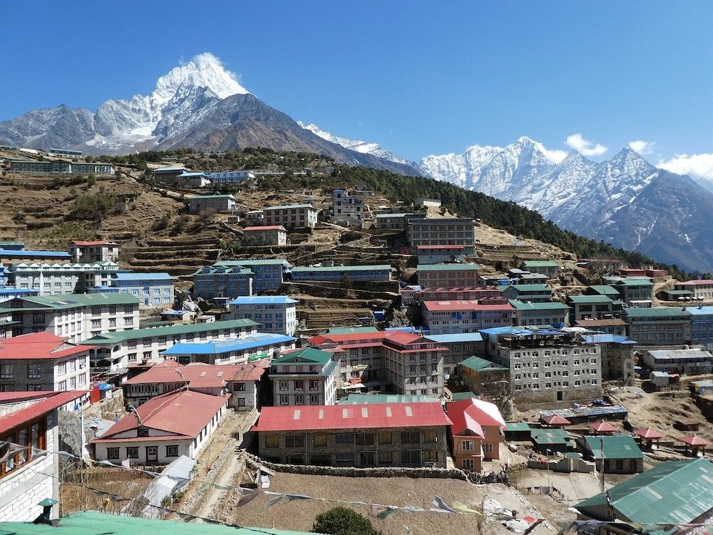 namche bazaar everest view