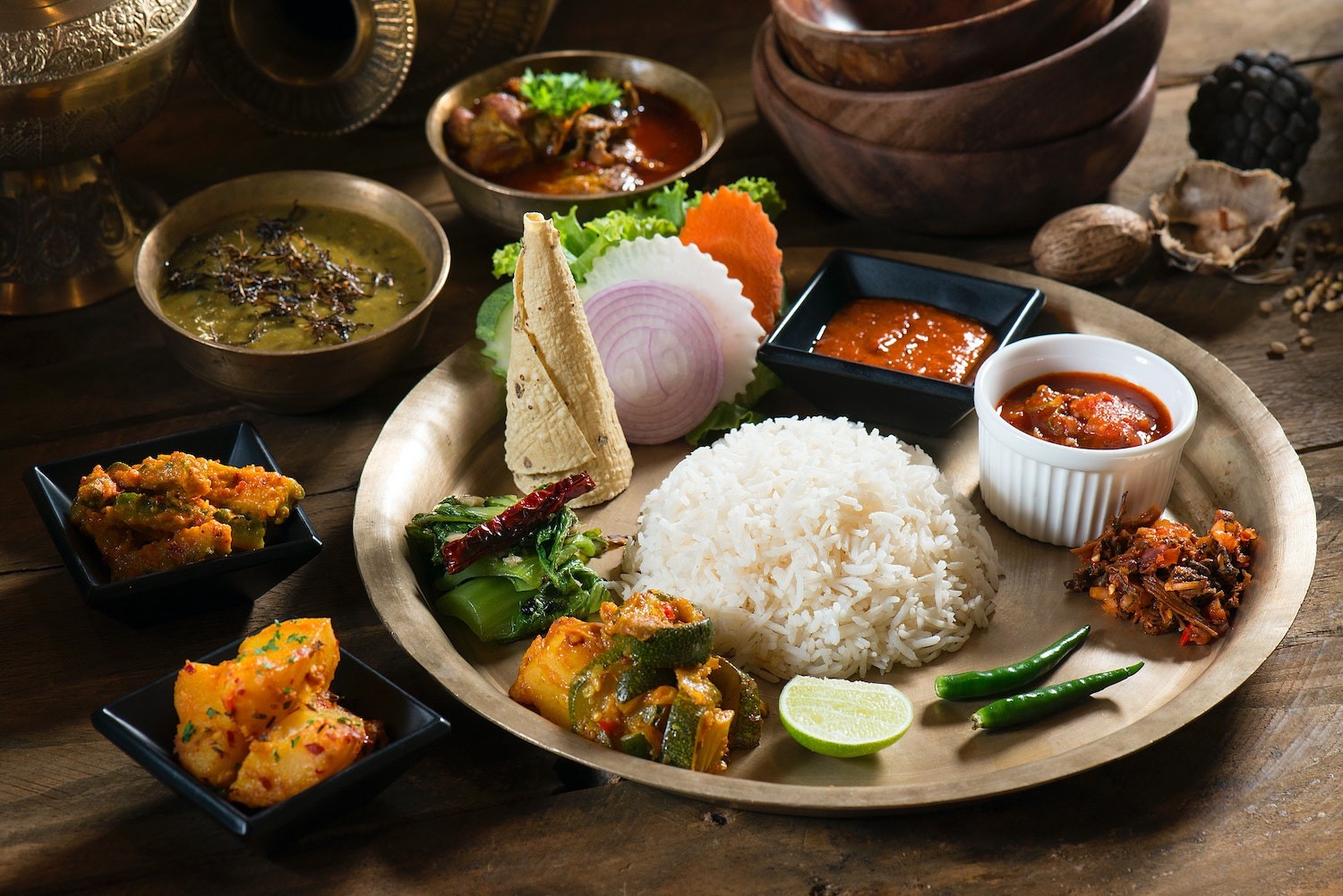 nepalese food travel