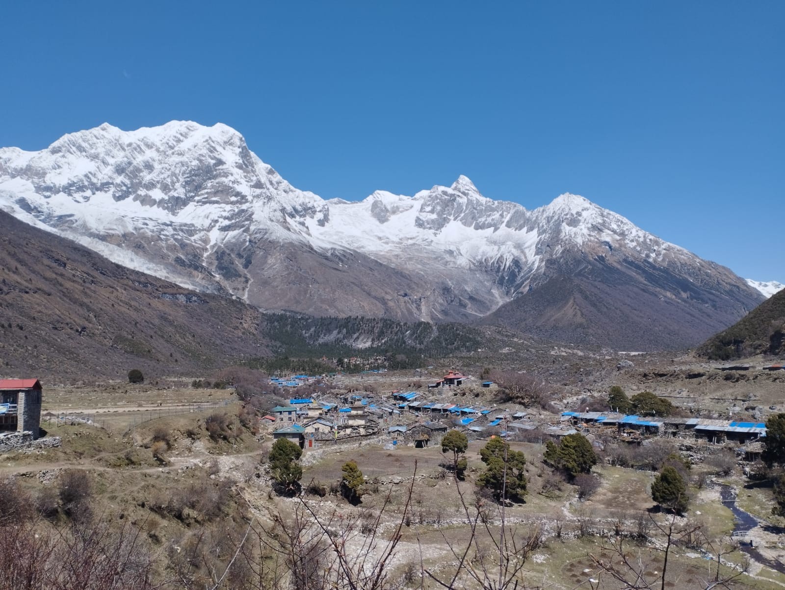 samagaun in manaslu