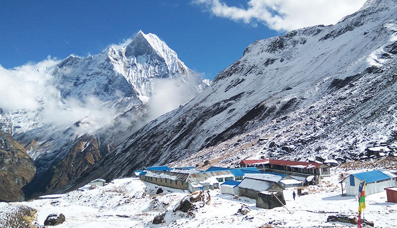 Height camp annapurna base Top 10