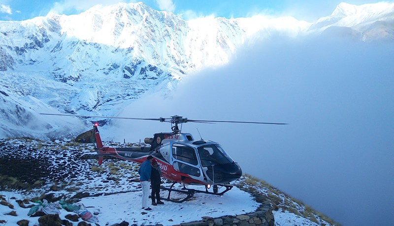 annapurna helicopter tour