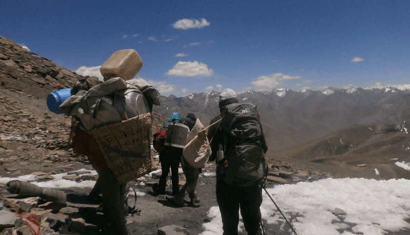 Cooking and Helper for upper dolpo trek