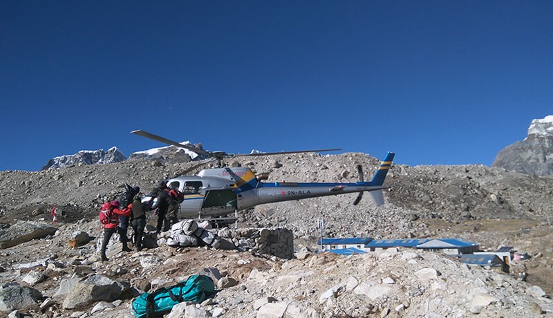 everest helicopter tour cost