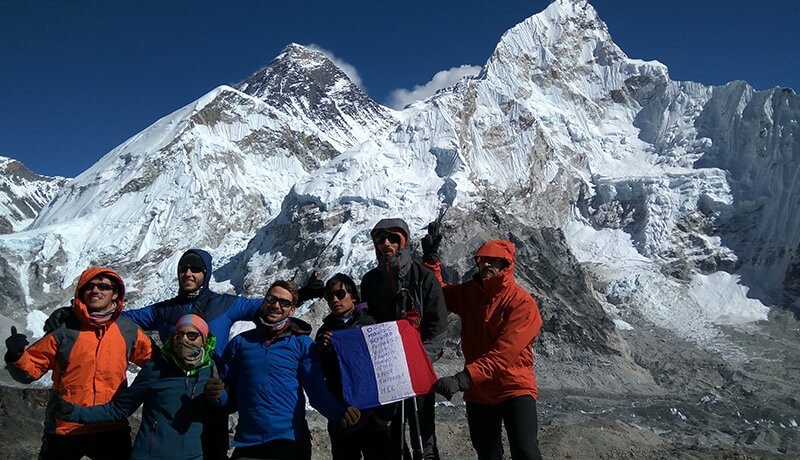 Trek to Top of the World, Everest Base Camp