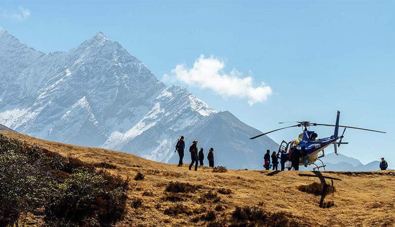 everest heli tour