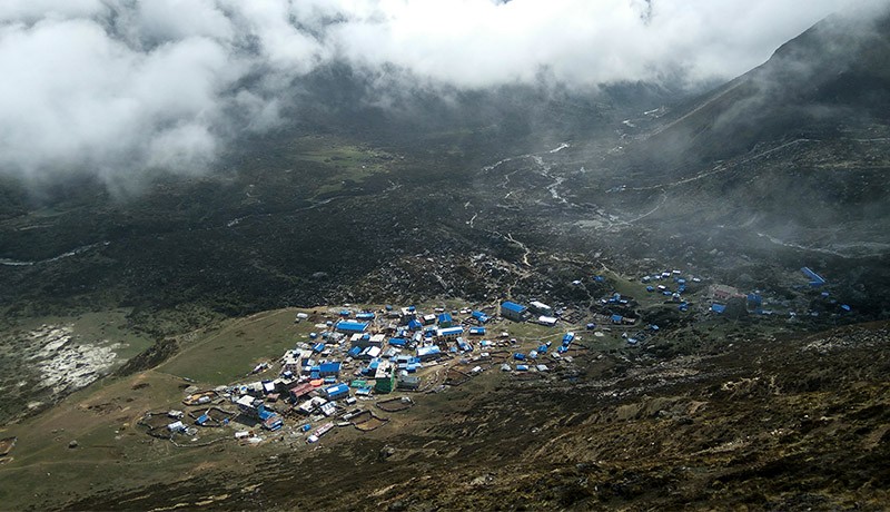 Heli Ride to Highest Point of Langtang Kyangjin Ri