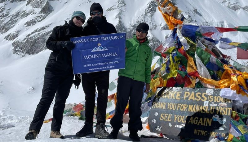 Larke Pass Manaslu Trek