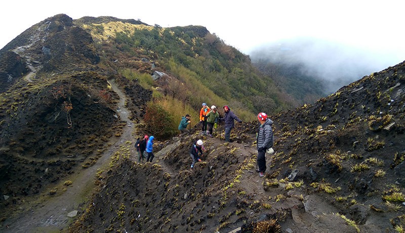 mardi himal trekking route