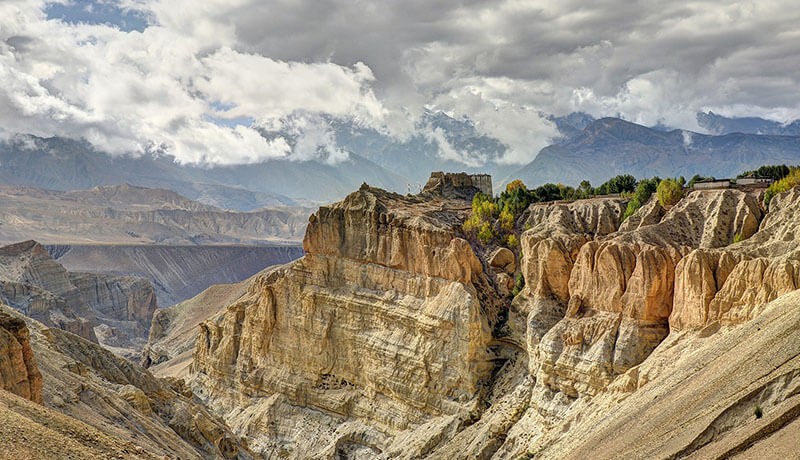 tsarang height mustang nepal